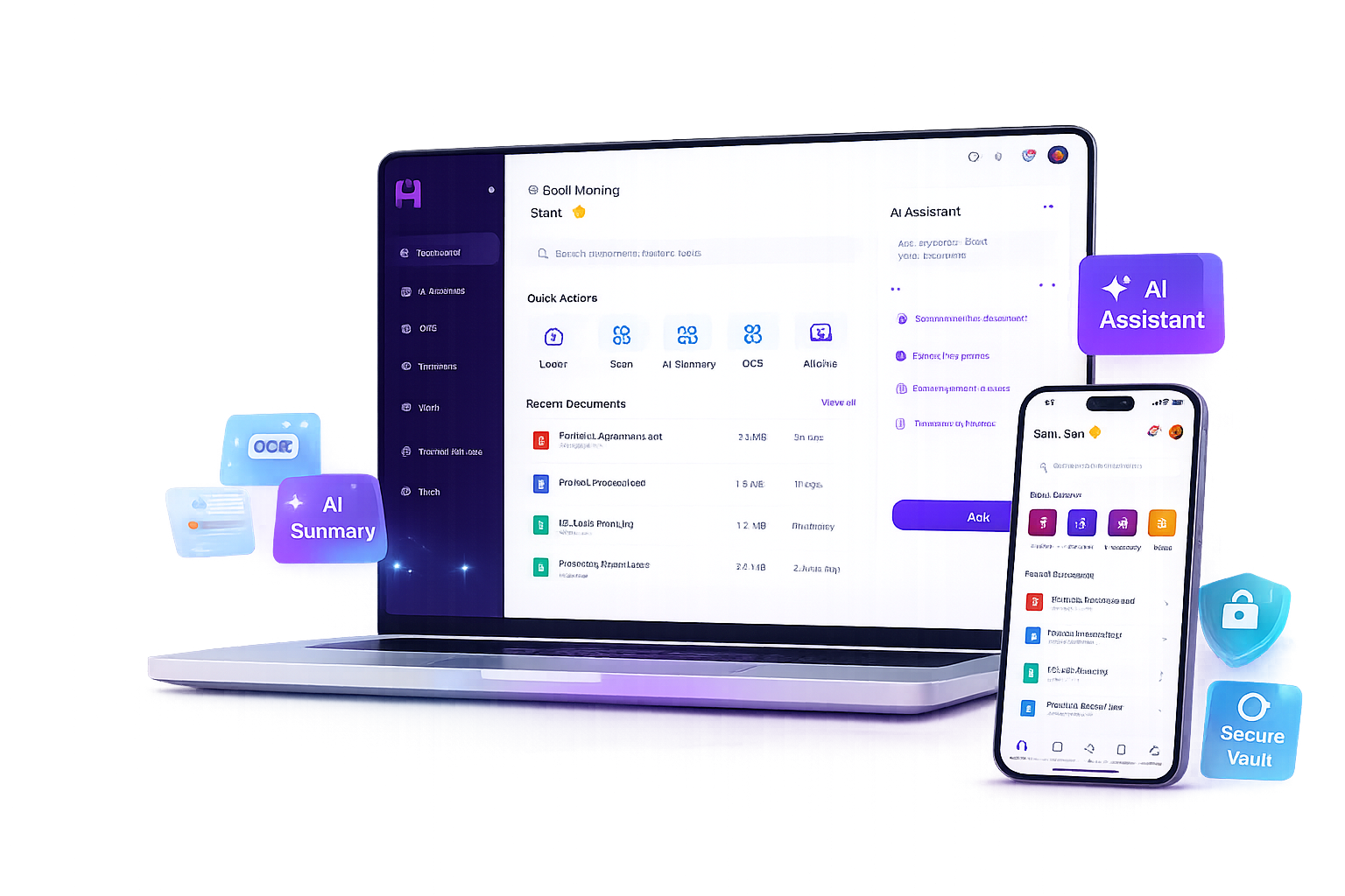 Hiventis Workspace Mockup